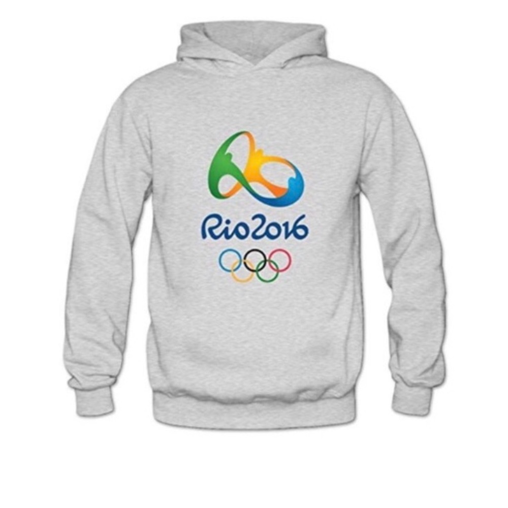 RIO OLYMPICS sweatshirt greay logo 2016